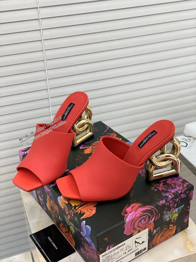 Dolce & Gabbana杜嘉班納專櫃2022新款女士高跟涼鞋 dx3464